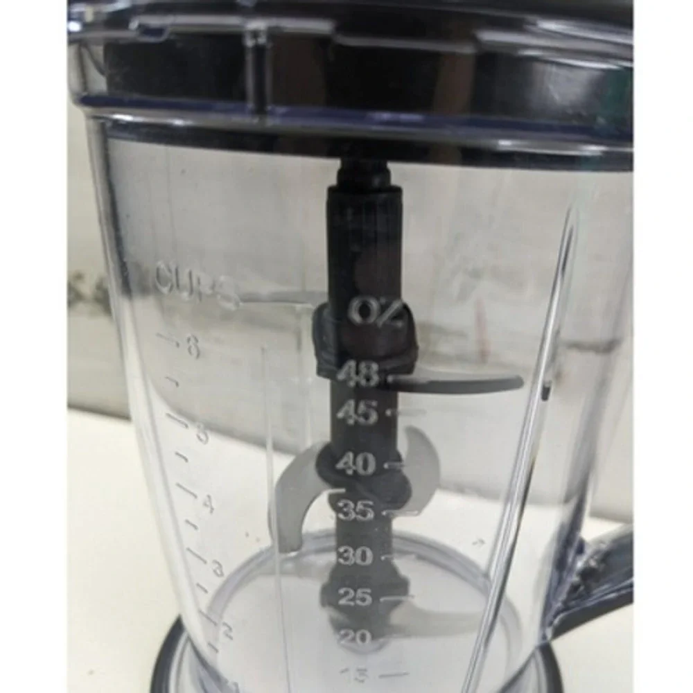 Ninja QB1004 48oz Blender Pitcher Replacement with Lid and Blade Assembly Black